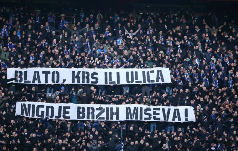 SPEKTAKL NA TRIBINAMA: Navijači zapalili utakmicu, najveći hrvatski derbi u svom punom sjaju