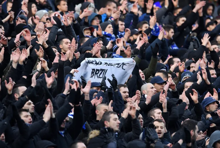 SPEKTAKL NA TRIBINAMA: Navijači zapalili utakmicu, najveći hrvatski derbi u svom punom sjaju