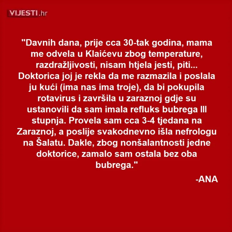 Ovi su va&scaron;e priče! 'Trpjela sam stra&scaron;ne bolove i pala u nesvijest. Na hitnoj su rekli da sam drogirana...'
