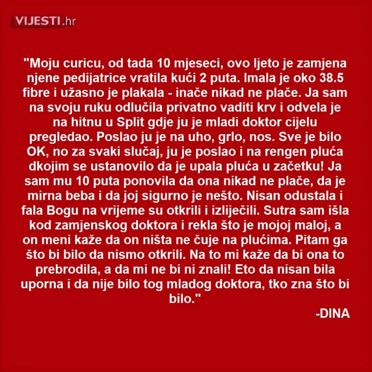 Ovi su va&scaron;e priče! 'Trpjela sam stra&scaron;ne bolove i pala u nesvijest. Na hitnoj su rekli da sam drogirana...'