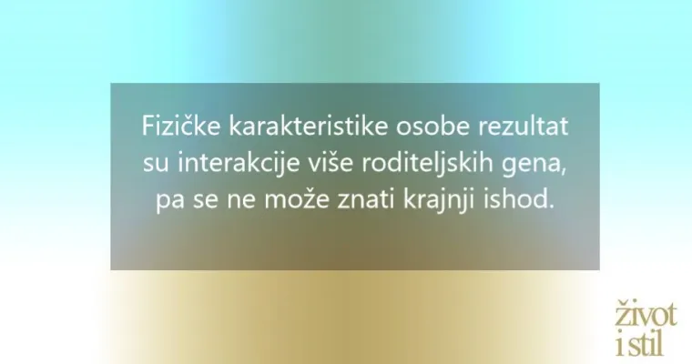 &Scaron;to bebe nasljeđuju od mame, a &scaron;to od tate?