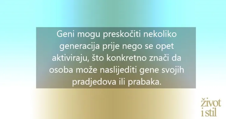 &Scaron;to bebe nasljeđuju od mame, a &scaron;to od tate?