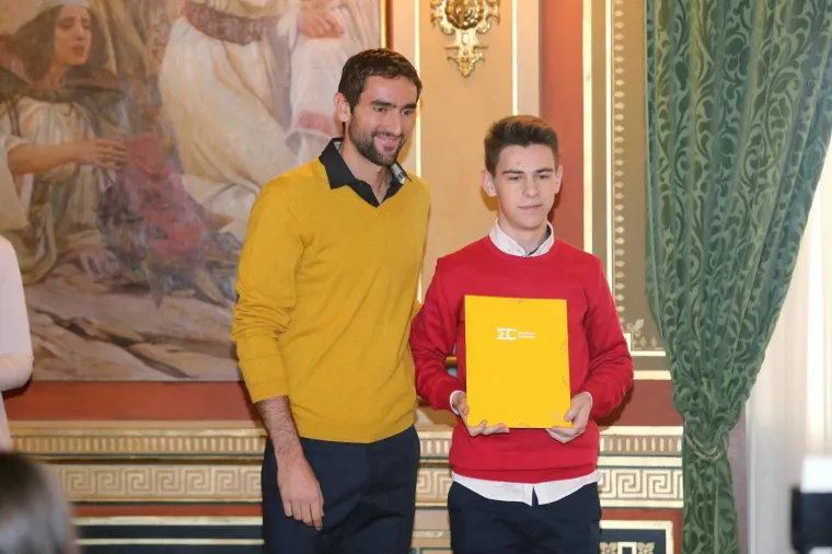 Marin Čilić nagradio mlade sportaše i glazbenike: 'Ovo mi je najdraži projekt dosad'