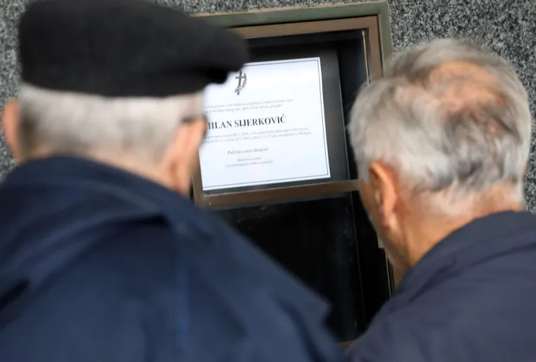 POSLJEDNJI ISPRAĆAJ MILANA SIJERKOVIĆA: Omiljeni meteorolog kremiran na Mirogoju
