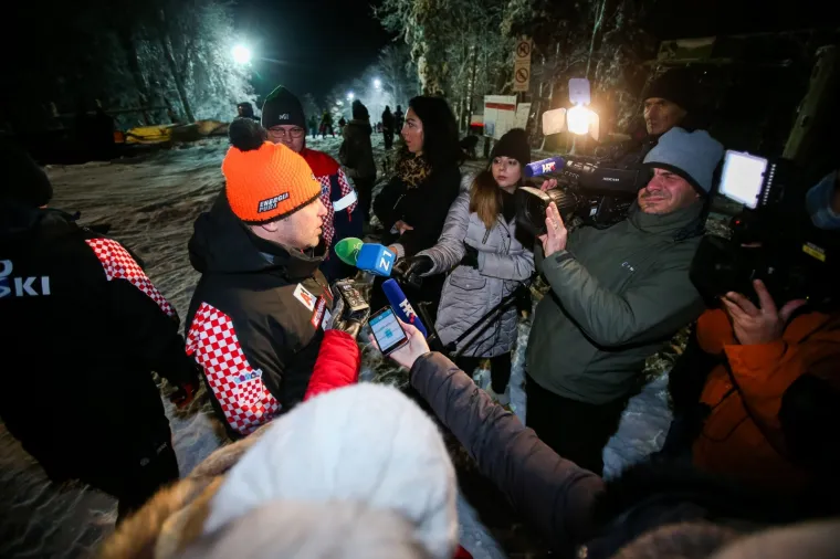 Bandić obišao Crveni spust povodom otvorenja skijaške sezone na Sljemenu.
