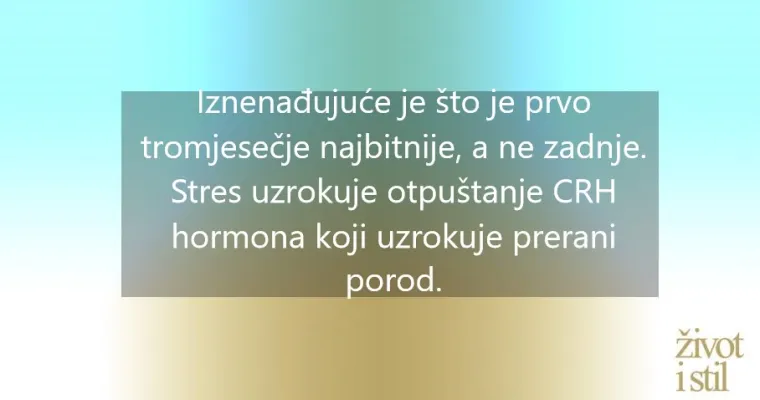 Živciranje u trudnoći nije bezazleno: &scaron;okirat će vas kako stres utječe na bebu