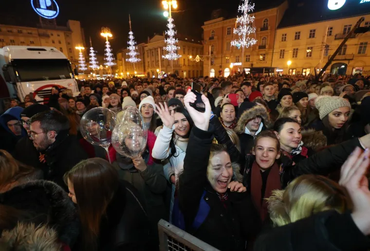 Zagreb: 13. humanitarni božićni koncert Želim život 18.12.2018., Zagreb - Na Trgu bana Josipa Jelacica odrzan je 13. humanitarni bozicni koncert "Zelim zivot" Zaklade Ana Rukavina. Photo: Sanjin Strukic/PIXSELL