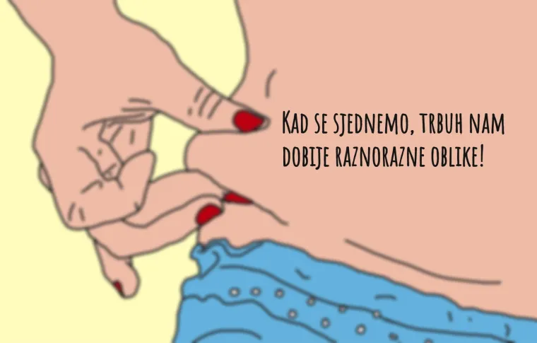 Nakon blagdanskog prežderavanja: 25 situacija koje će shvatiti samo žene sa '&scaron;kembicom'