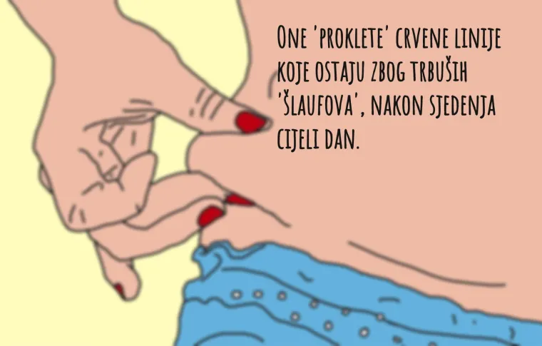 Nakon blagdanskog prežderavanja: 25 situacija koje će shvatiti samo žene sa '&scaron;kembicom'