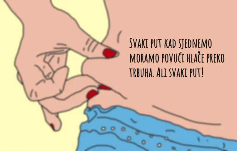 Nakon blagdanskog prežderavanja: 25 situacija koje će shvatiti samo žene sa '&scaron;kembicom'