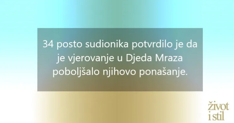 Va&scaron;a djeca jo&scaron; uvijek pi&scaron;u Djedu Božićnjaku? Većina ih se pretvara da vjeruje, saznajte kada otkriju istinu