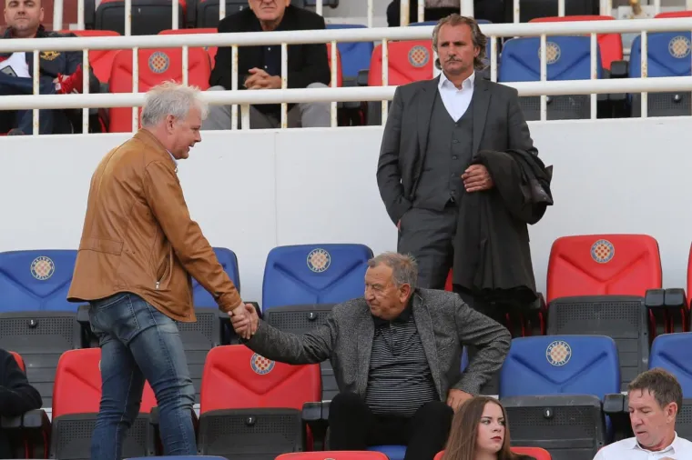 08.05.2016., stadion Poljud, Split - MAXtv 1. HNL, 35. kolo, HNK Hajduk - NK Inter Zapresic. Marin Brbic, Stanko Poklepovic. Photo: Ivo Cagalj/PIXSELL