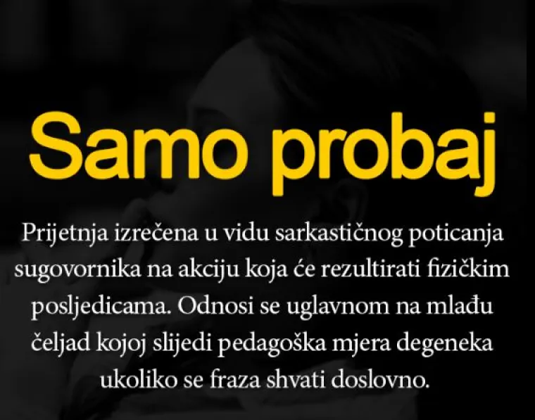 'Je*ivjetar - najveća bojazan svake majke za svoju kćer' i jo&scaron; 35 genijalnih definicija svakodnevnih izraza