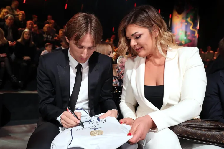 Luka Modrić i Sandra Perković