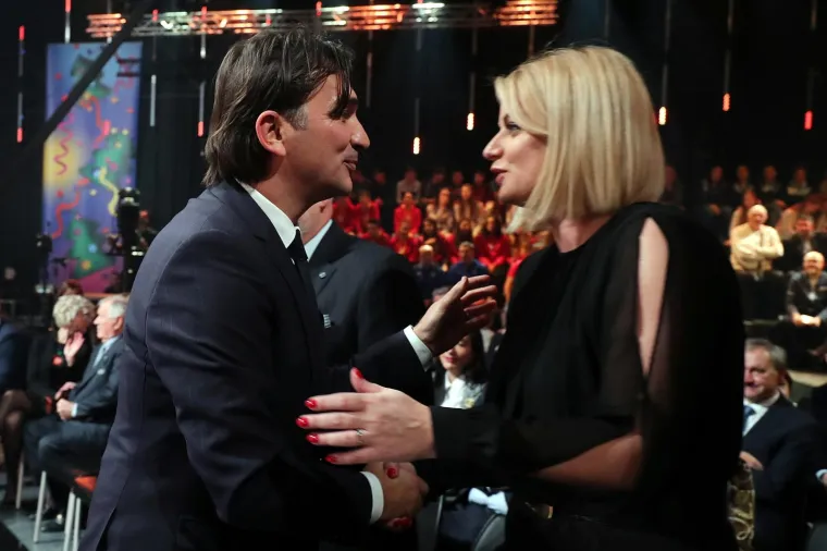 Luka Modrić i Sandra Perković