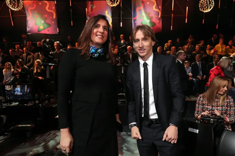 Luka Modrić i Sandra Perković