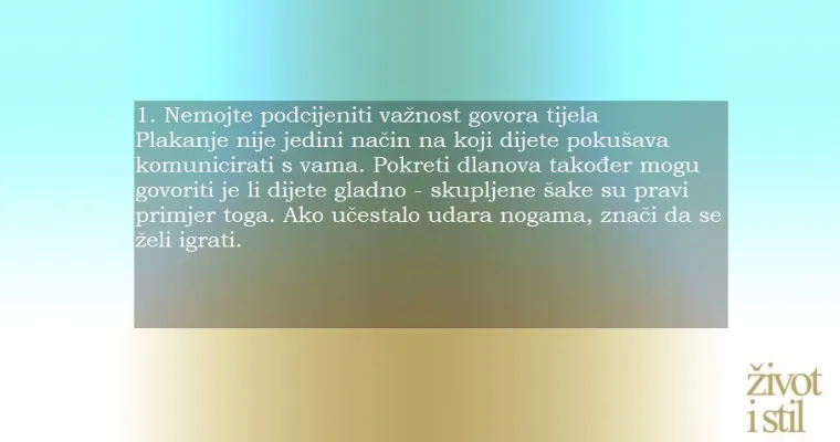 Korisni savjeti za odgoj beba koji će olak&scaron;ati svakodnevnicu svakog roditelja