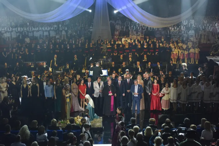 26.12.2018., Zagreb - U Ko&scaron;arkaskom centru Dražen Petrović održan 30. svečani koncert Božić u Ciboni. 
Photo: Davorin Visnjic/PIXSELL