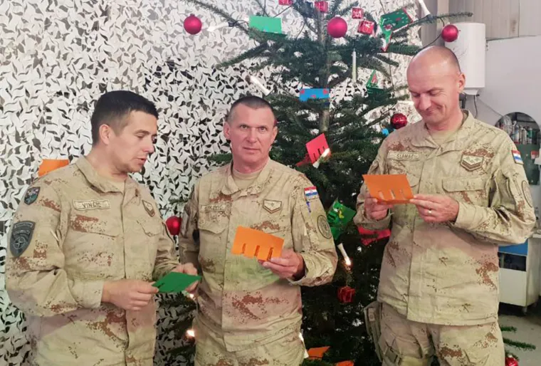 Kako su učenici iz Požege uljepšali Božić vojnicima u Afganistanu