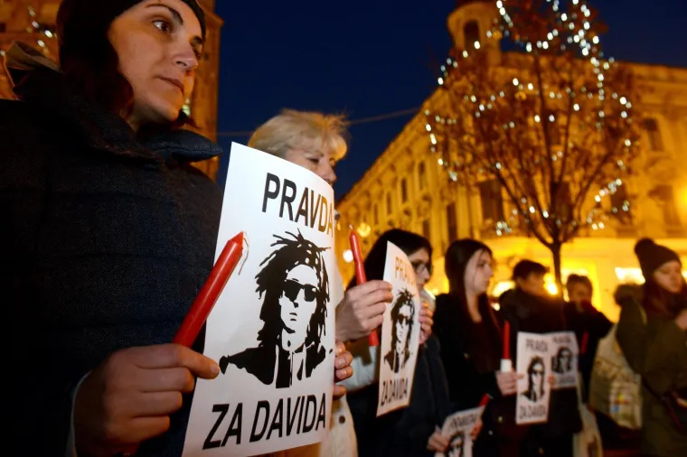 Mirno okupljanje na Cvjetnom trgu u znak podr&scaron;ke inicijativi Srce za Davida