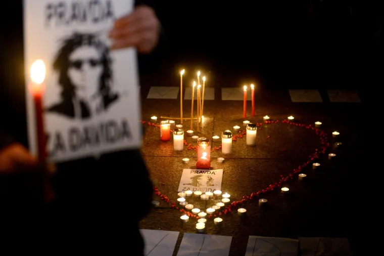 Mirno okupljanje na Cvjetnom trgu u znak podr&scaron;ke inicijativi Srce za Davida