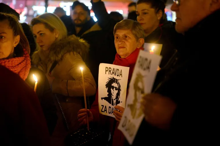 Mirno okupljanje na Cvjetnom trgu u znak podr&scaron;ke inicijativi Srce za Davida