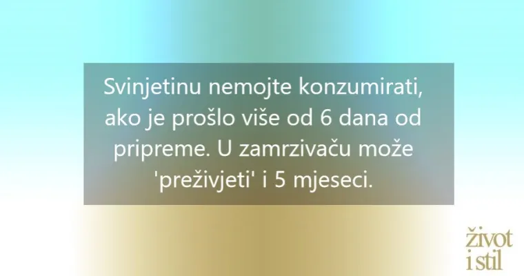 Ostalo vam je francuske salate ili fine purice? Ovo su rokovi trajanja blagdanskih delicija