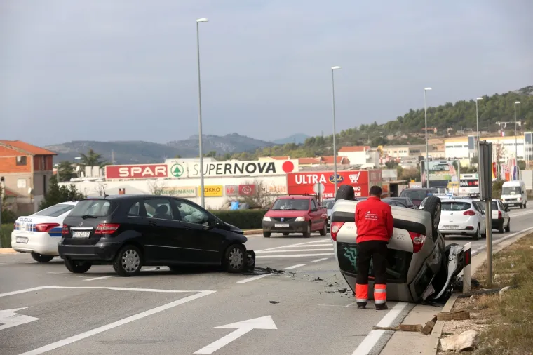 Prometna nesreća kod &Scaron;ibenika