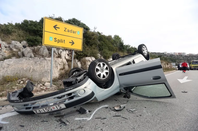 Prometna nesreća kod &Scaron;ibenika