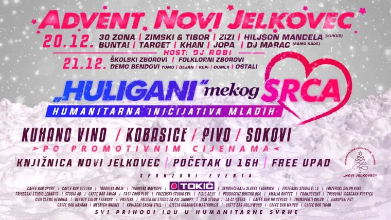 mali advent u novom jelkovcu