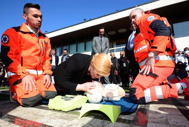 Travanj 2018.: U Uredu predsjednice Kolinde Grabar-Kitarović održan Dan otvorenih vrata "Zdravlje za sve"