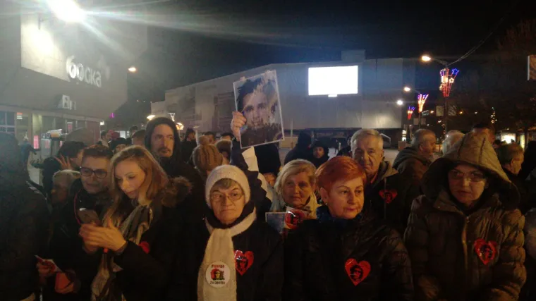 Veliki prosvjed 'Pravda za Davida' u Banja Luci