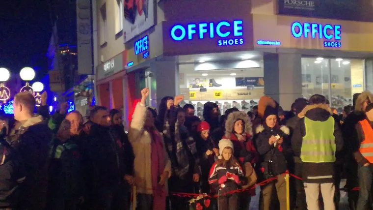 Veliki prosvjed 'Pravda za Davida' u Banja Luci