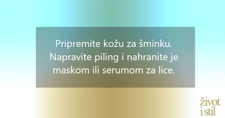 Malim trikovima do postojane &scaron;minke: neka va&scaron; make up izdrži cijelu noć