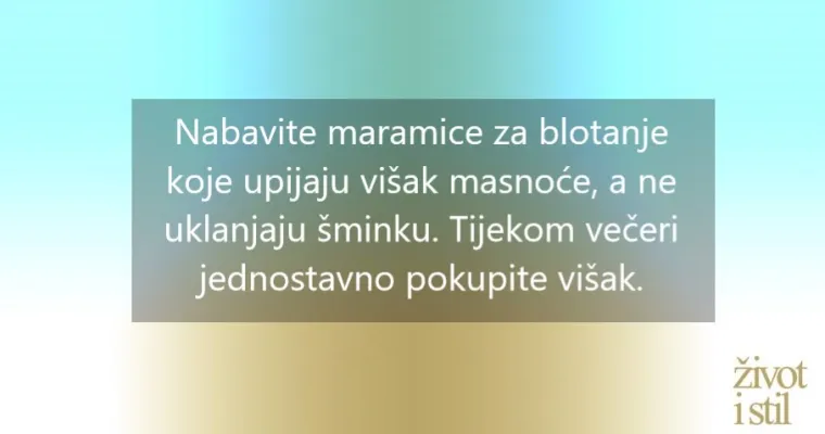 Malim trikovima do postojane &scaron;minke: neka va&scaron; make up izdrži cijelu noć