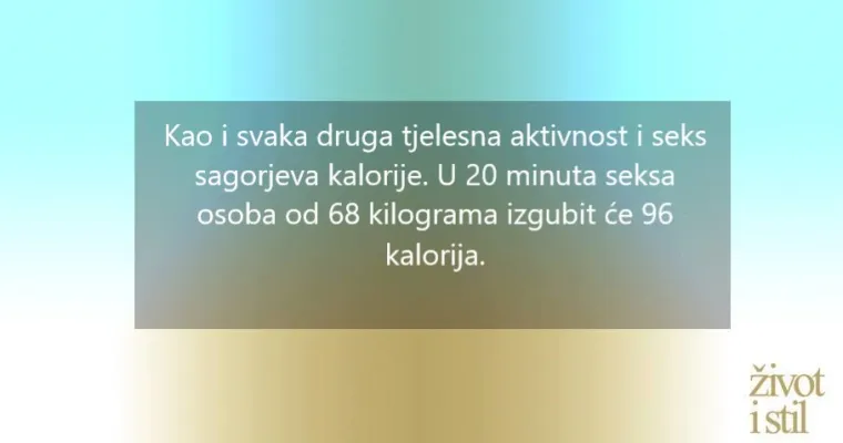 Tko bi rekao da  ima ovoliki utjecaj na život: iznenađujuće dobrobiti seksa
