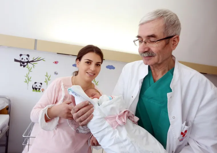 Mia Ćibarić rodila se u kninskoj bolnici u prvoj minuti 2019. godine.