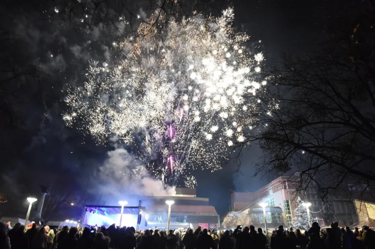 01.01.2019., Cakovec- Koncertom Drazena Zecica cakovcani docekali Novu godinu. 
Photo: Vjeran Zganec Rogulja/PIXSELL