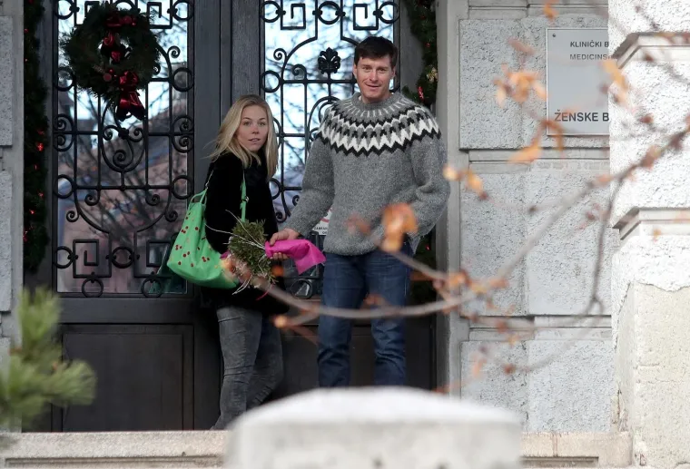 Ivica Kostelić i mama Marica posjetili Janicu i Oskara u bolnici