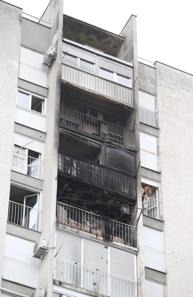 POŽAR U SPLITU: Buknuo neboder na Kocunaru