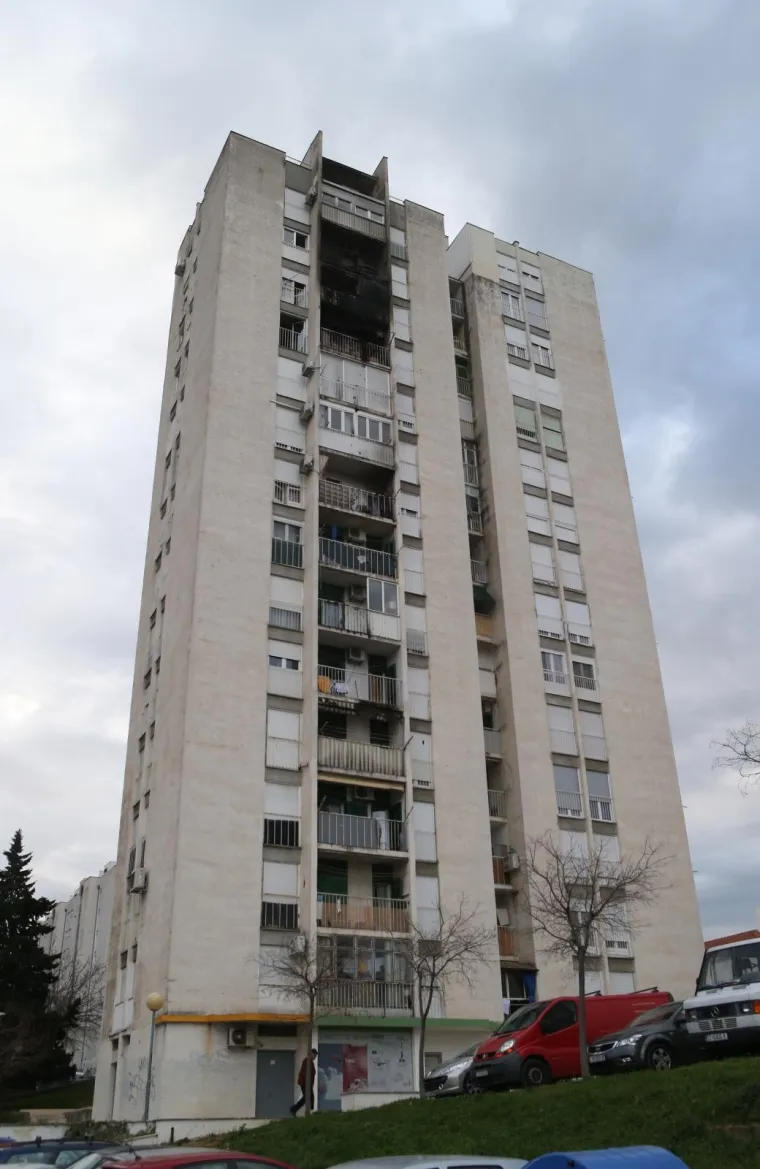 POŽAR U SPLITU: Buknuo neboder na Kocunaru