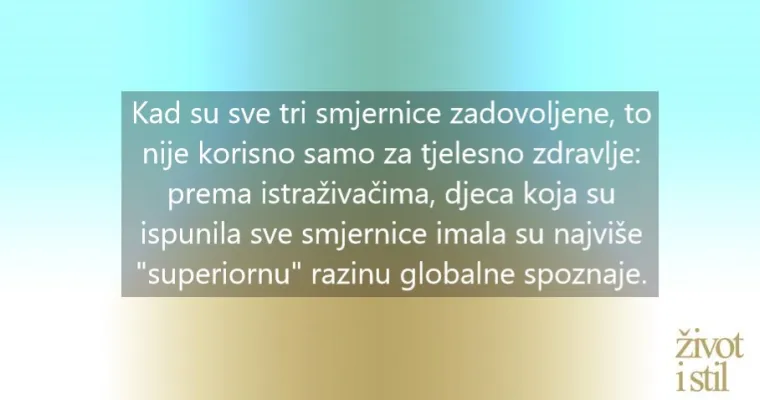 Mentalna snaga djeteta povezana je s ova tri važna čimbenika - pazite na njih