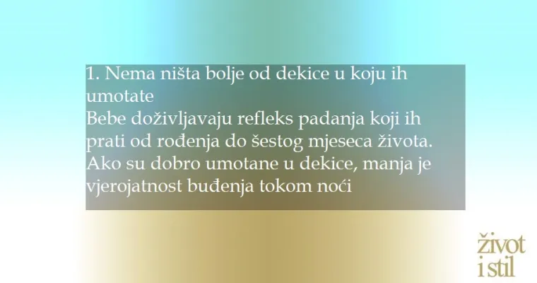 Imate problema s uspavljivanjem djeteta? Ne brinite, donosimo vam korisne savjete koji će vam u&scaron;tedjeti vrijeme i živce