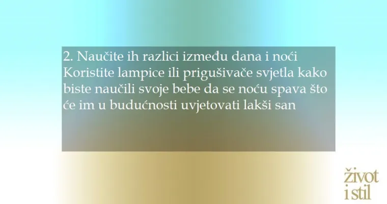 Imate problema s uspavljivanjem djeteta? Ne brinite, donosimo vam korisne savjete koji će vam u&scaron;tedjeti vrijeme i živce