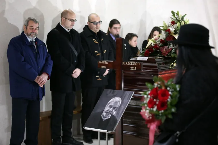 Tuga i suze na posljednjem ispraćaju Jak&scaron;e Fiamenga