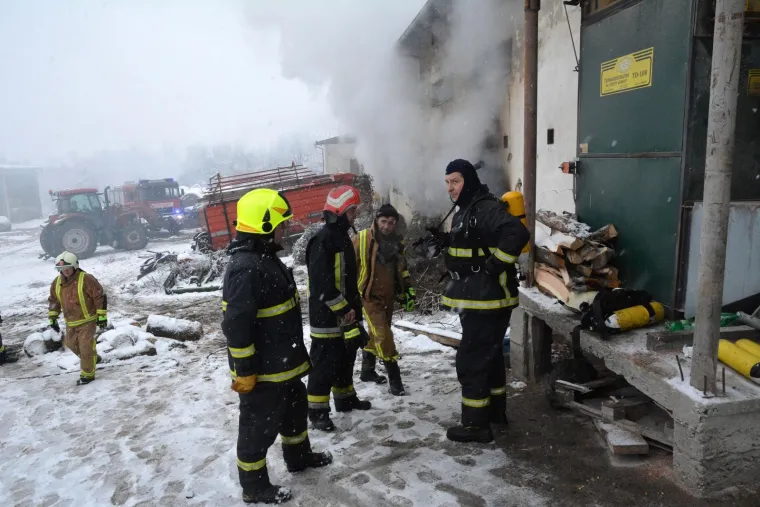Požar na imanju Željka Mavrovića
