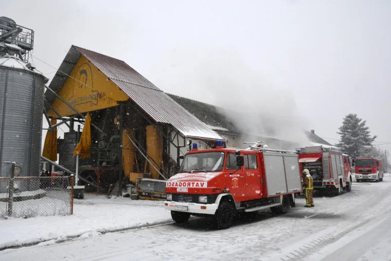 Požar na imanju Željka Mavrovića