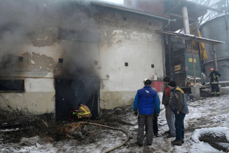 Požar na imanju Željka Mavrovića