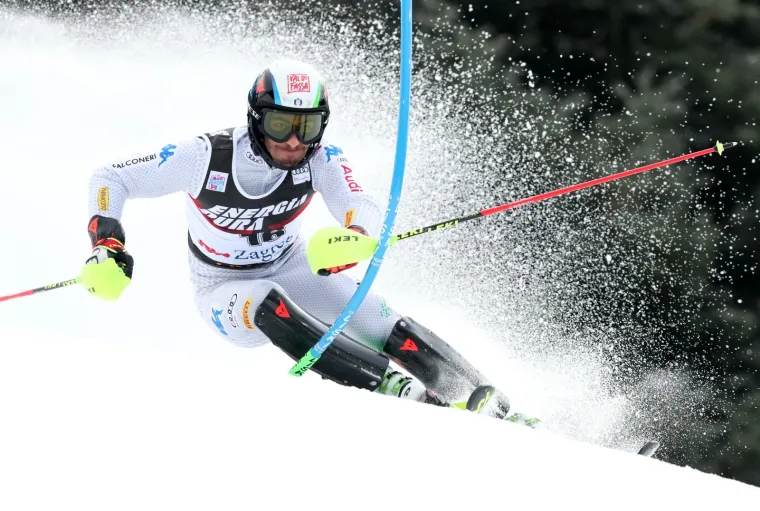 Prva vožnja mu&scaron;kog slaloma Snow Queen Trophy 2019.