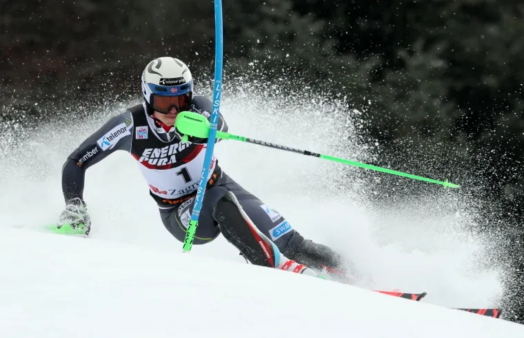 Prva vožnja mu&scaron;kog slaloma Snow Queen Trophy 2019.